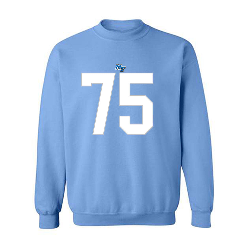 MTSU - NCAA Football : Reese Tripp - Replica Shersey Crewneck Sweatshirt-0