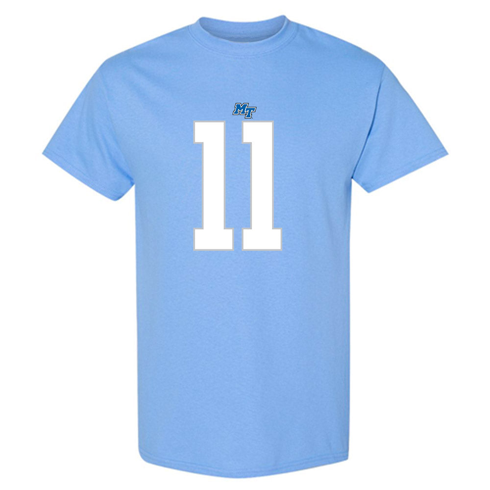 MTSU - NCAA Football : James Johnson - Replica Shersey T-Shirt-0