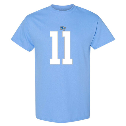MTSU - NCAA Football : James Johnson - Replica Shersey T-Shirt-0