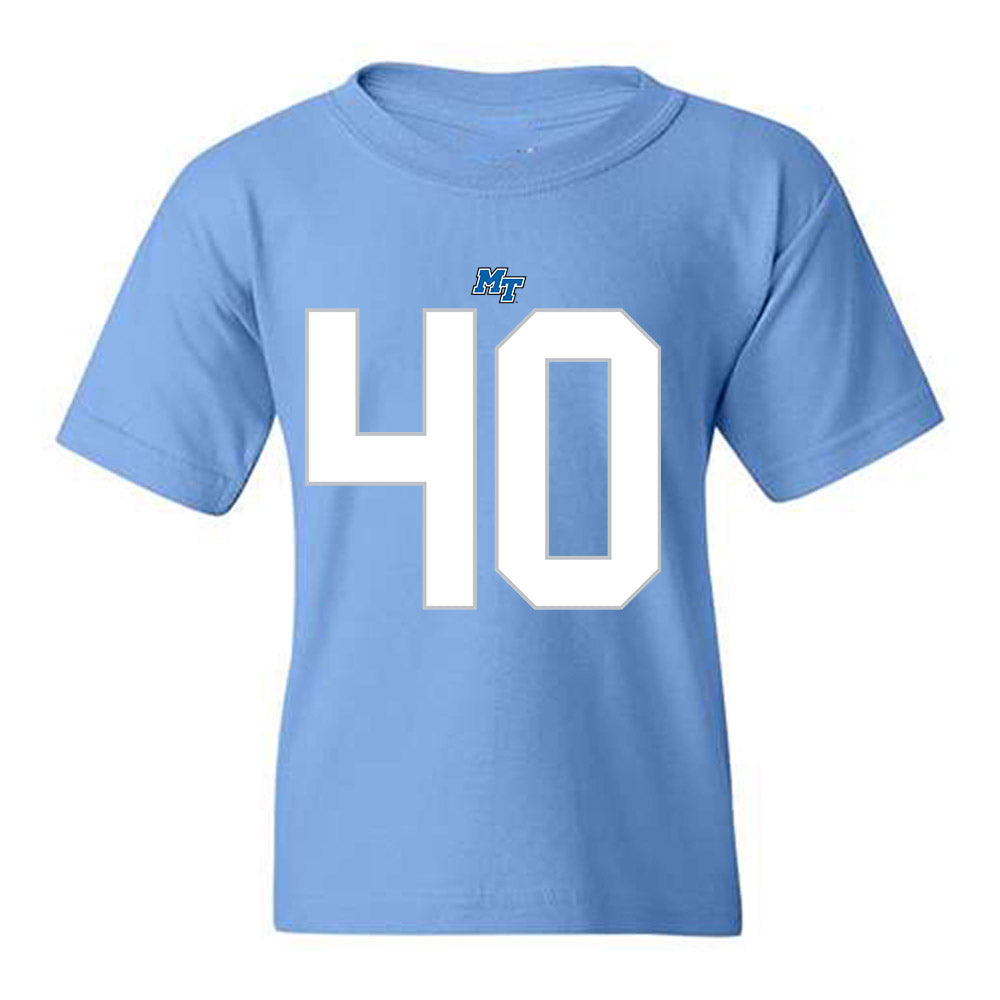 MTSU - NCAA Football : BJ Ausmer - Replica Shersey Youth T-Shirt-0