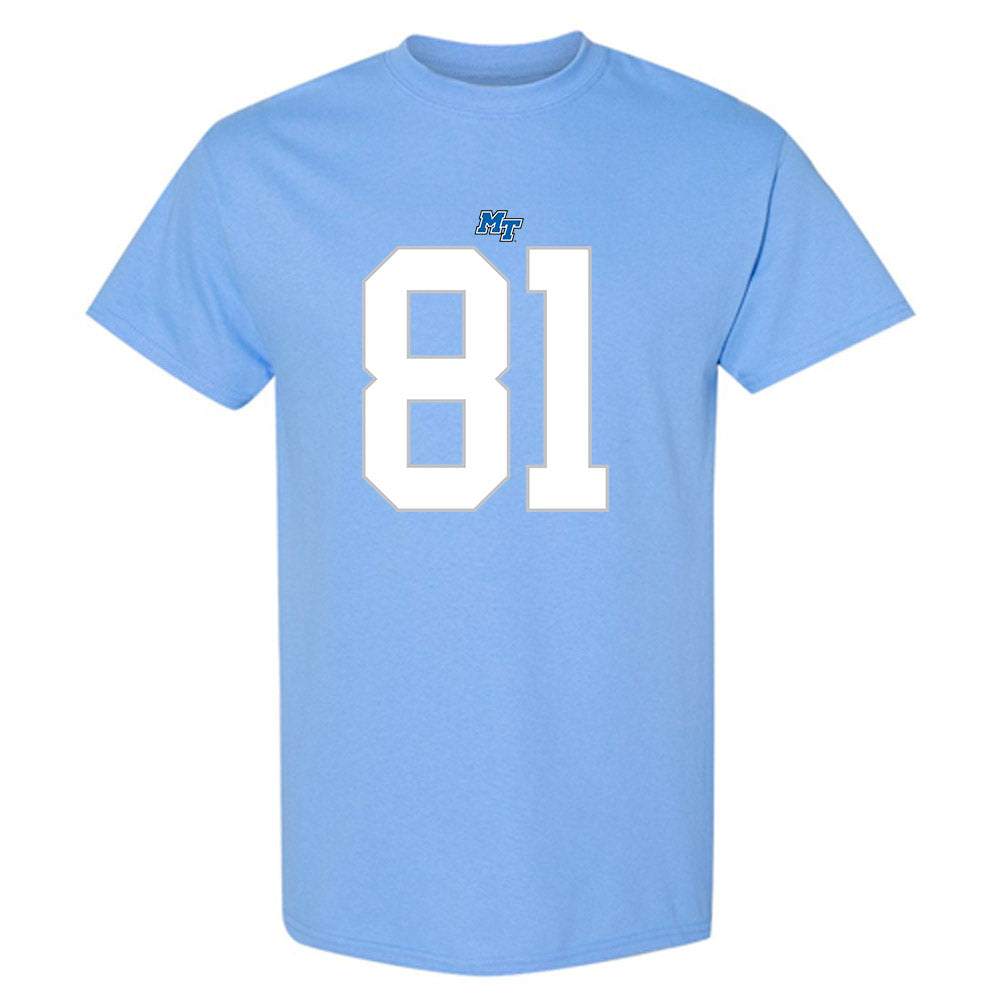 MTSU - NCAA Football : Wilson Hodges - Replica Shersey T-Shirt-0