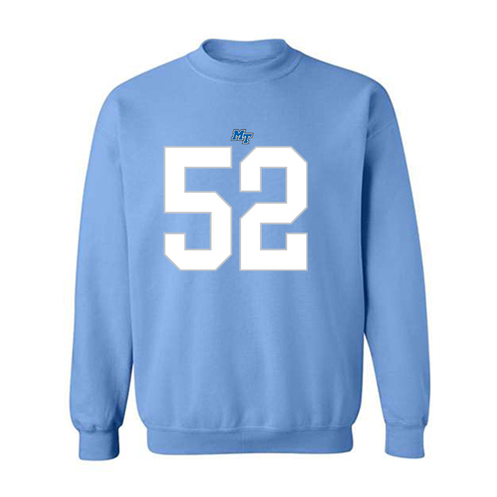 MTSU - NCAA Football : Micah Smith - Replica Shersey Crewneck Sweatshirt-0