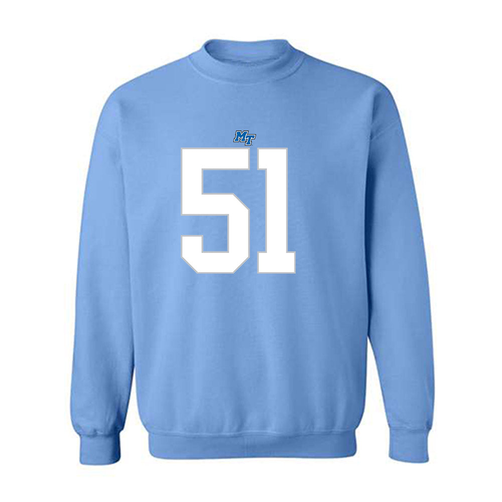 MTSU - NCAA Football : Shane Rochelle - Replica Shersey Crewneck Sweatshirt-0
