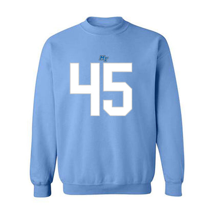 MTSU - NCAA Football : Jayden Arenas-Michel - Replica Shersey Crewneck Sweatshirt-0