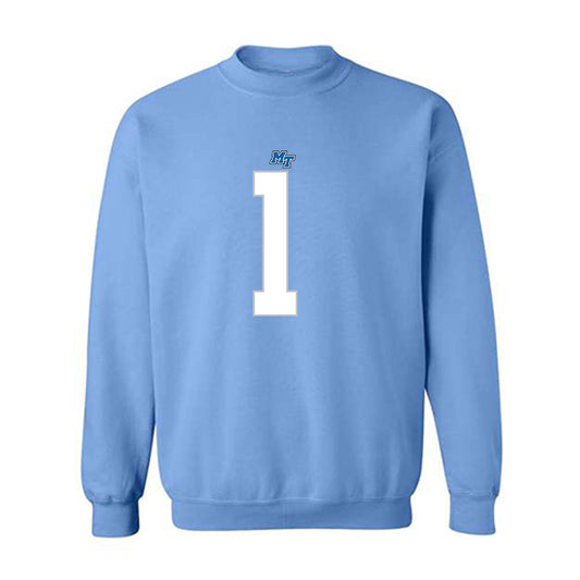 MTSU - NCAA Football : Markus Allen - Replica Shersey Crewneck Sweatshirt-0