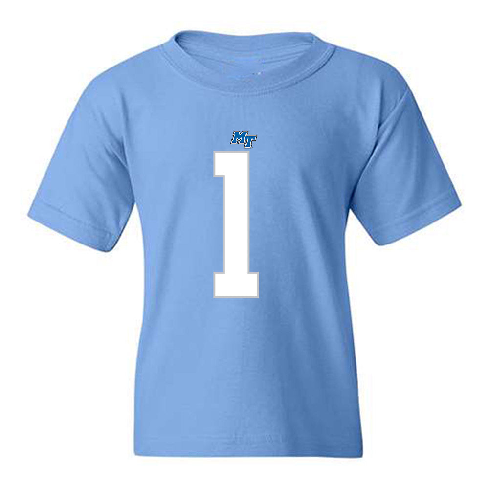 MTSU - NCAA Football : Markus Allen - Replica Shersey Youth T-Shirt-0