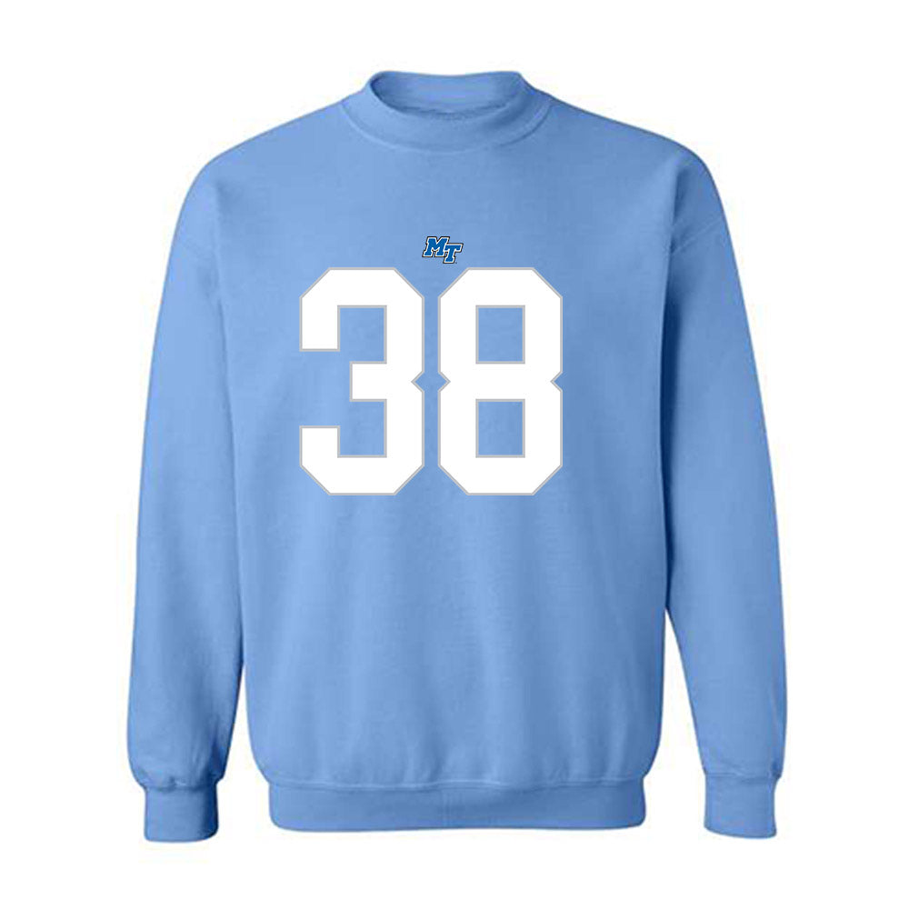 MTSU - NCAA Football : Locke Kennedy - Replica Shersey Crewneck Sweatshirt-0