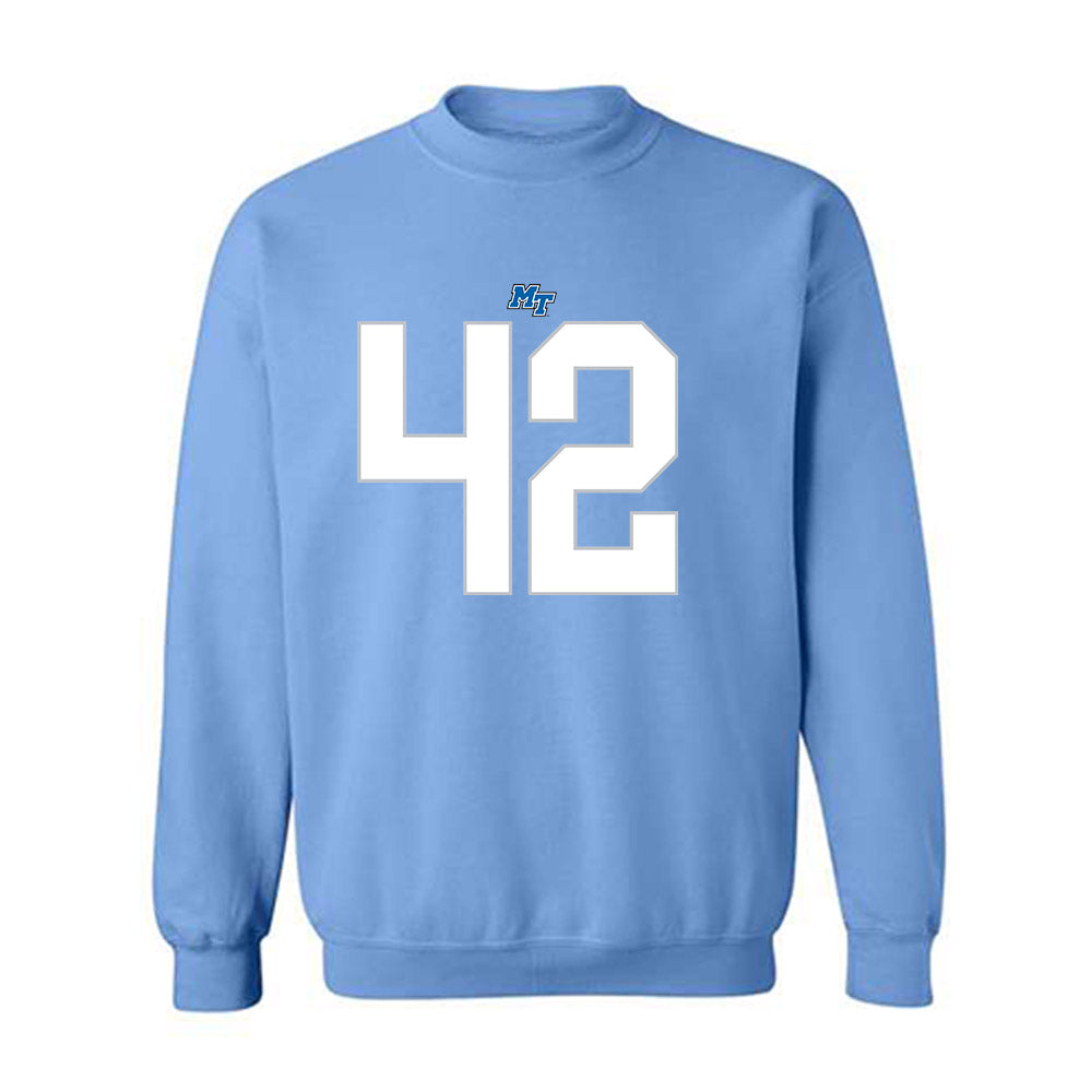 MTSU - NCAA Football : Lagarrius Sims - Replica Shersey Crewneck Sweatshirt-0