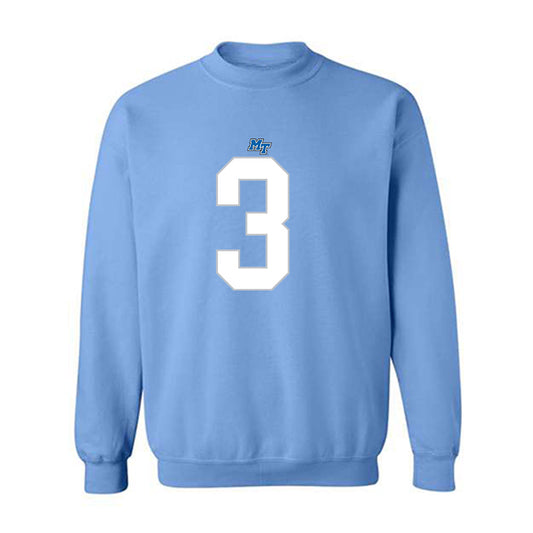 MTSU - NCAA Football : Cam Lacy - Replica Shersey Crewneck Sweatshirt-0