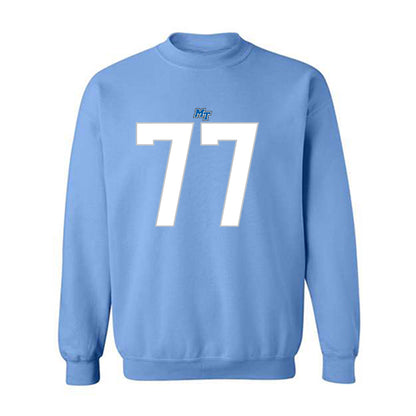MTSU - NCAA Football : Diego Blattler - Replica Shersey Crewneck Sweatshirt-0