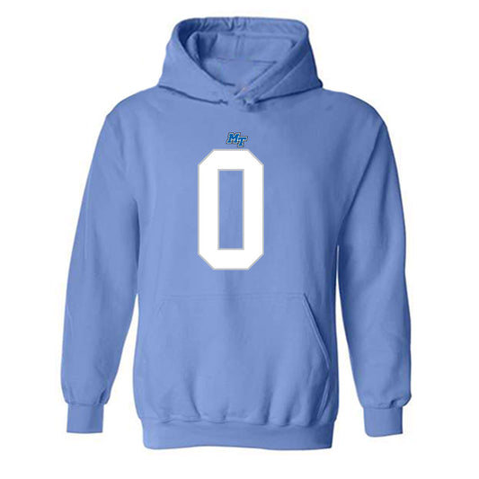 MTSU - NCAA Football : Santana Fleming - Replica Shersey Hooded Sweatshirt-0