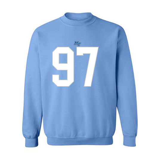 MTSU - NCAA Football : Aden Caine - Replica Shersey Crewneck Sweatshirt-0