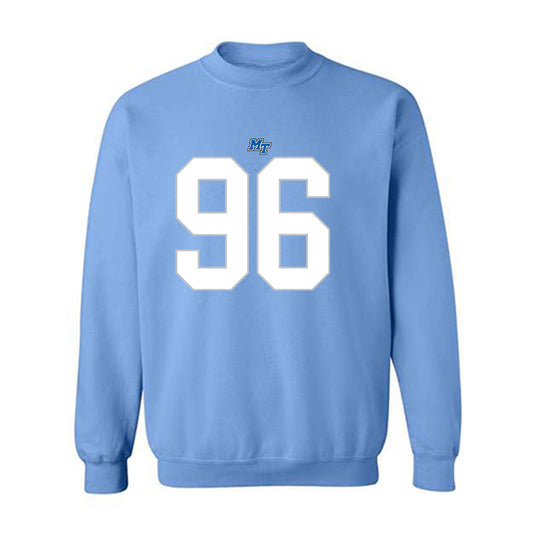 MTSU - NCAA Football : Christien Moreau - Replica Shersey Crewneck Sweatshirt-0