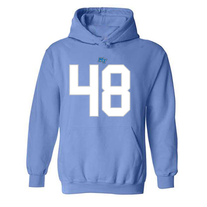 MTSU - NCAA Football : Darnell Malpress - Replica Shersey Hooded Sweatshirt-0