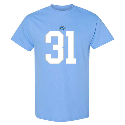 MTSU - NCAA Football : Mathias Malaki-Donaldson - Replica Shersey T-Shirt-0