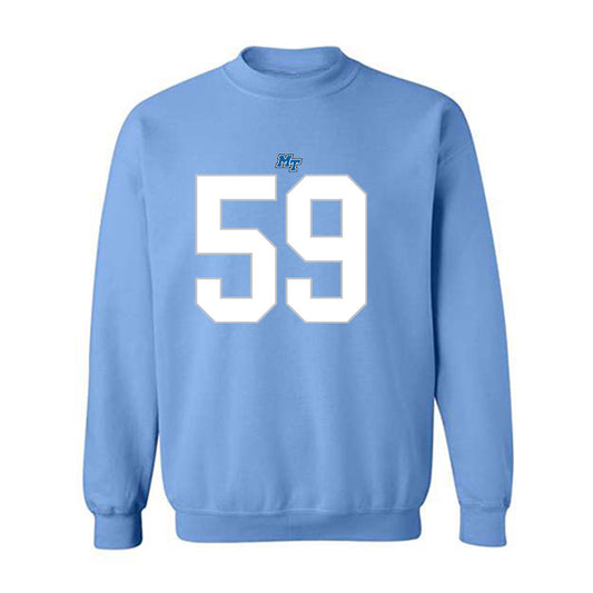 MTSU - NCAA Football : Henry Hamlin - Replica Shersey Crewneck Sweatshirt-0