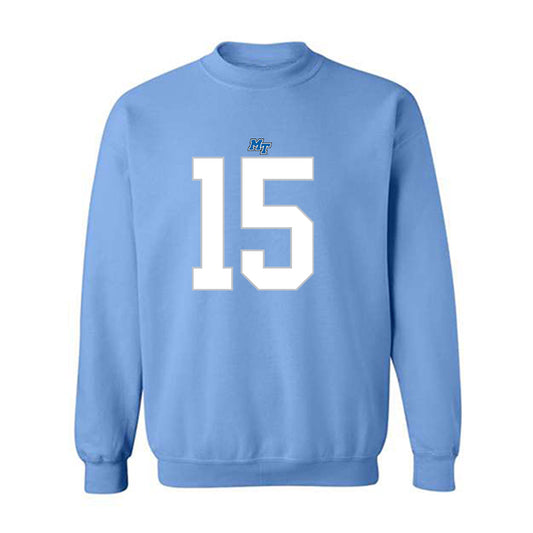 MTSU - NCAA Football : Rocco Williams - Replica Shersey Crewneck Sweatshirt-0