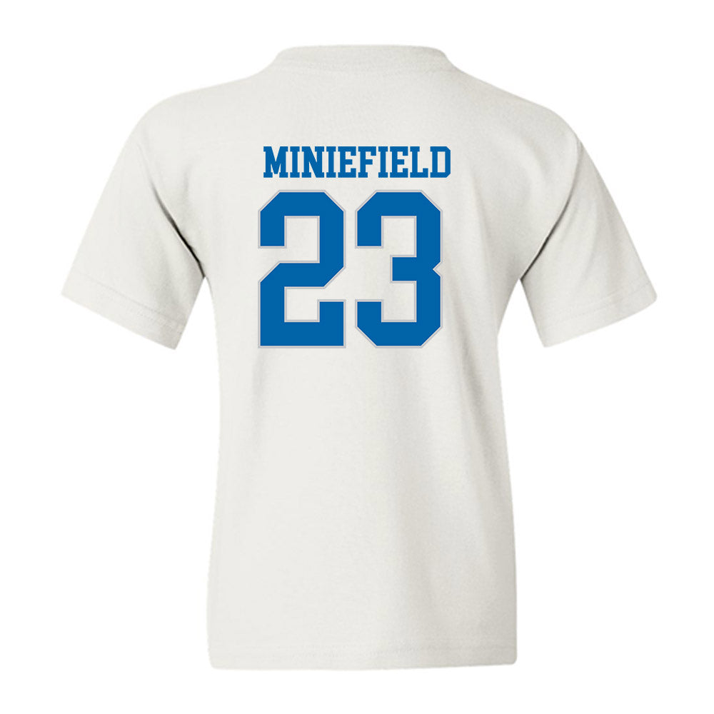 MTSU - NCAA Football : KJ Miniefield - Replica Shersey Youth T-Shirt-1