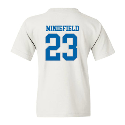 MTSU - NCAA Football : KJ Miniefield - Replica Shersey Youth T-Shirt-1
