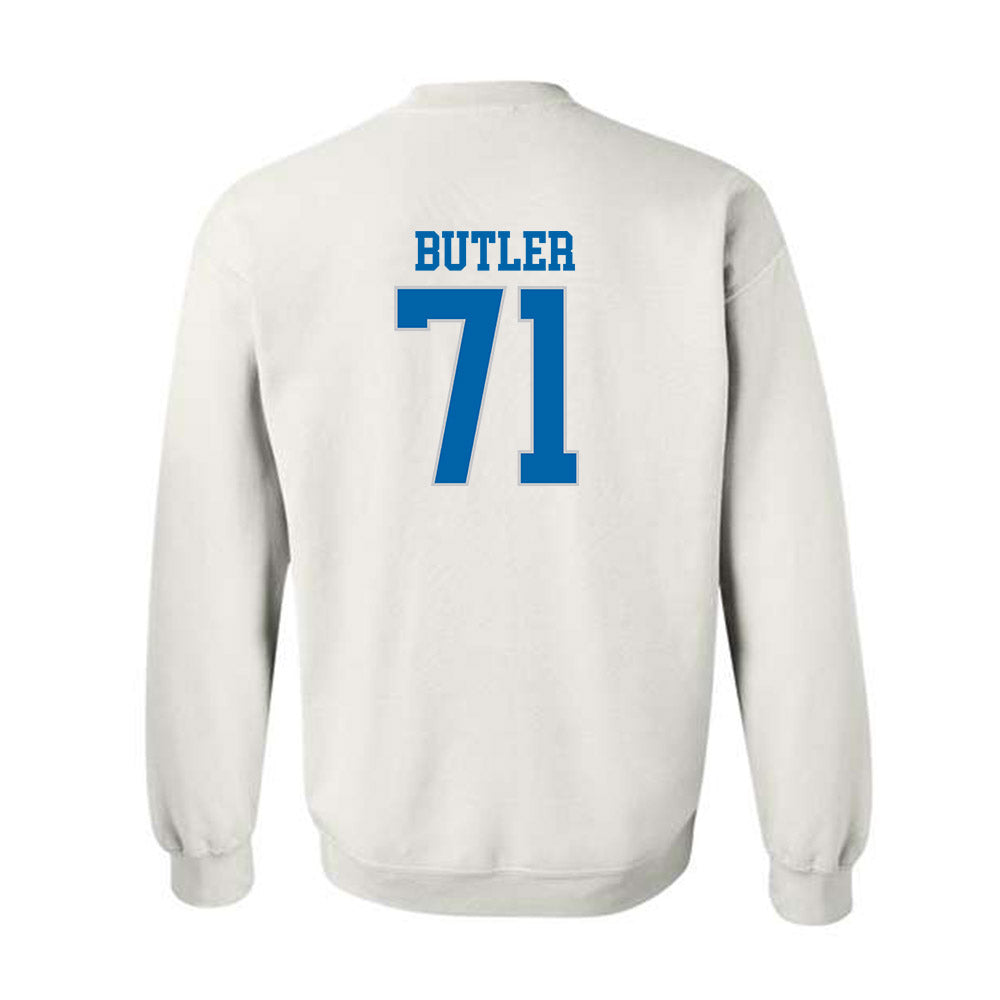 MTSU - NCAA Football : Quentin Butler - Replica Shersey Crewneck Sweatshirt-1
