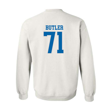 MTSU - NCAA Football : Quentin Butler - Replica Shersey Crewneck Sweatshirt-1