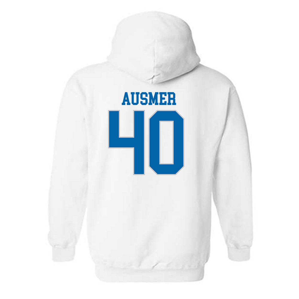 MTSU - NCAA Football : BJ Ausmer - Replica Shersey Hooded Sweatshirt-1