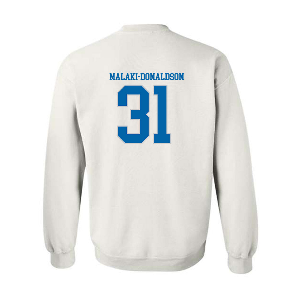 MTSU - NCAA Football : Mathias Malaki-Donaldson - Replica Shersey Crewneck Sweatshirt-1