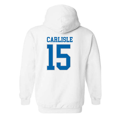 MTSU - NCAA Football : Devan Carlisle - Replica Shersey Hooded Sweatshirt-1