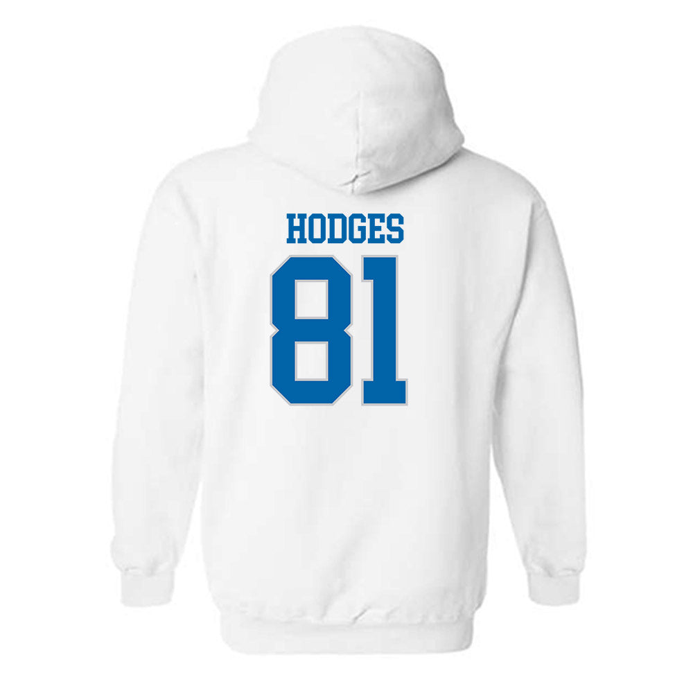 MTSU - NCAA Football : Wilson Hodges - Replica Shersey Hooded Sweatshirt-1