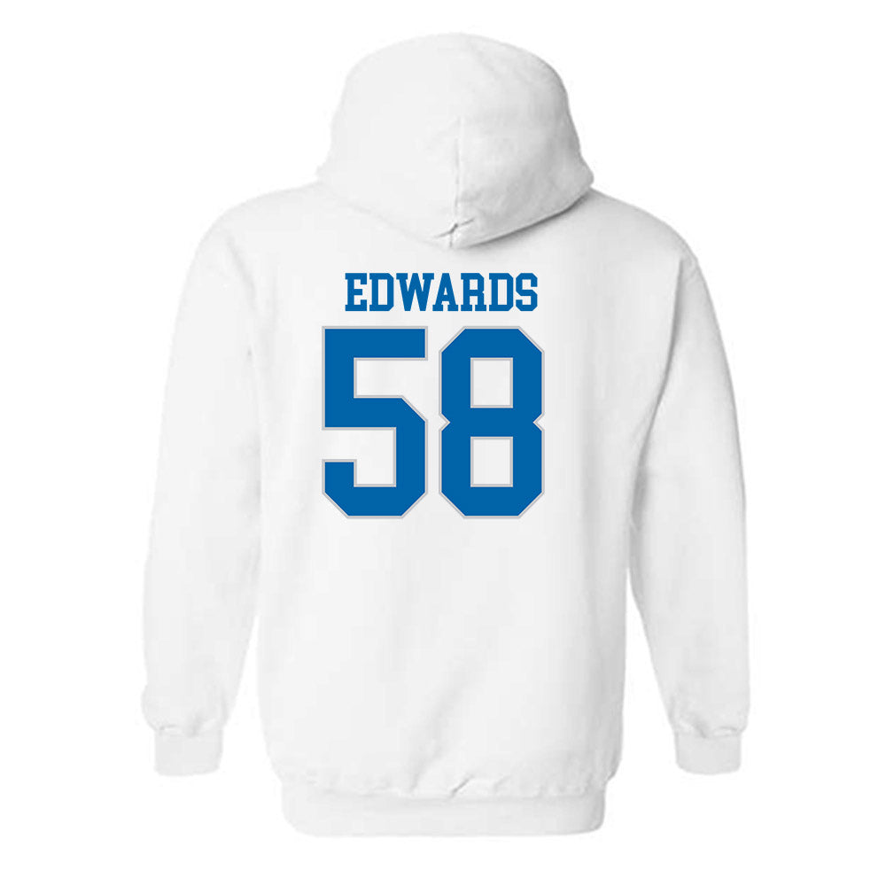 MTSU - NCAA Football : Trevaris Edwards - Replica Shersey Hooded Sweatshirt-1