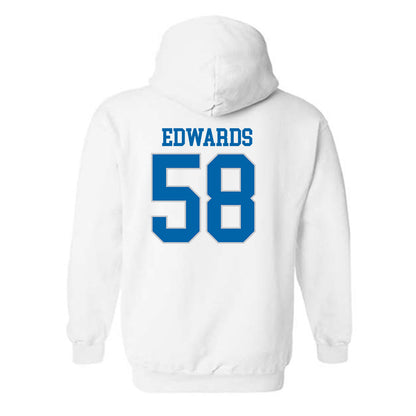 MTSU - NCAA Football : Trevaris Edwards - Replica Shersey Hooded Sweatshirt-1