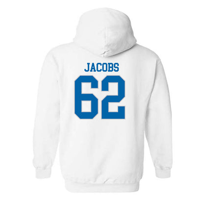 MTSU - NCAA Football : Tim Jacobs - Replica Shersey Hooded Sweatshirt-1