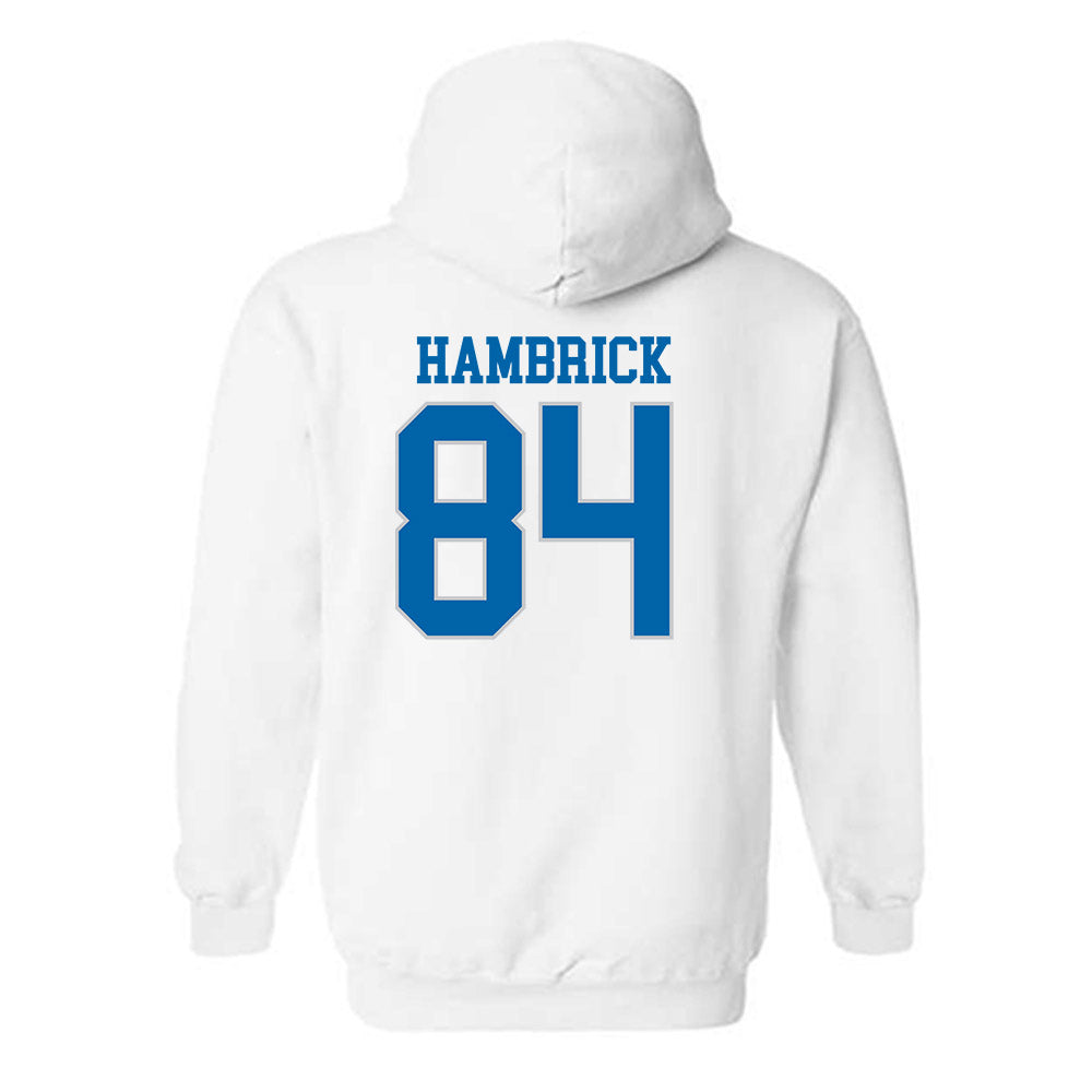 MTSU - NCAA Football : Jadin Hambrick - Replica Shersey Hooded Sweatshirt-1