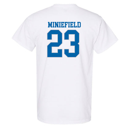 MTSU - NCAA Football : KJ Miniefield - Replica Shersey T-Shirt-1