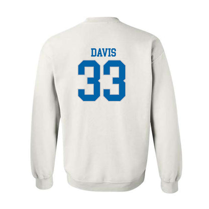MTSU - NCAA Football : Brooklen Davis - Replica Shersey Crewneck Sweatshirt-1