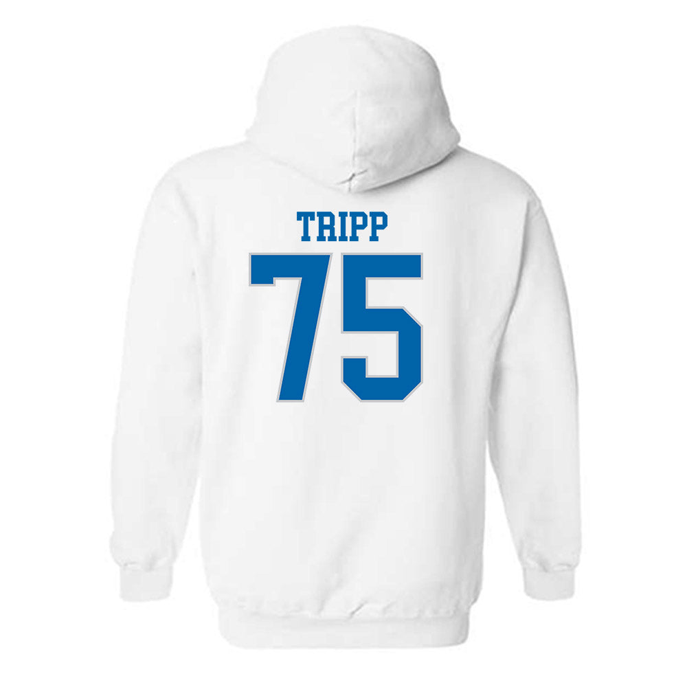 MTSU - NCAA Football : Reese Tripp - Replica Shersey Hooded Sweatshirt-1