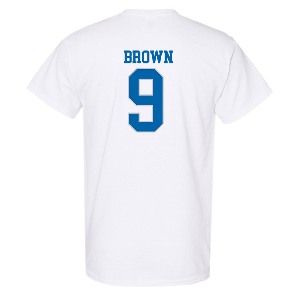 MTSU - NCAA Football : Terrence Brown - Replica Shersey T-Shirt-1