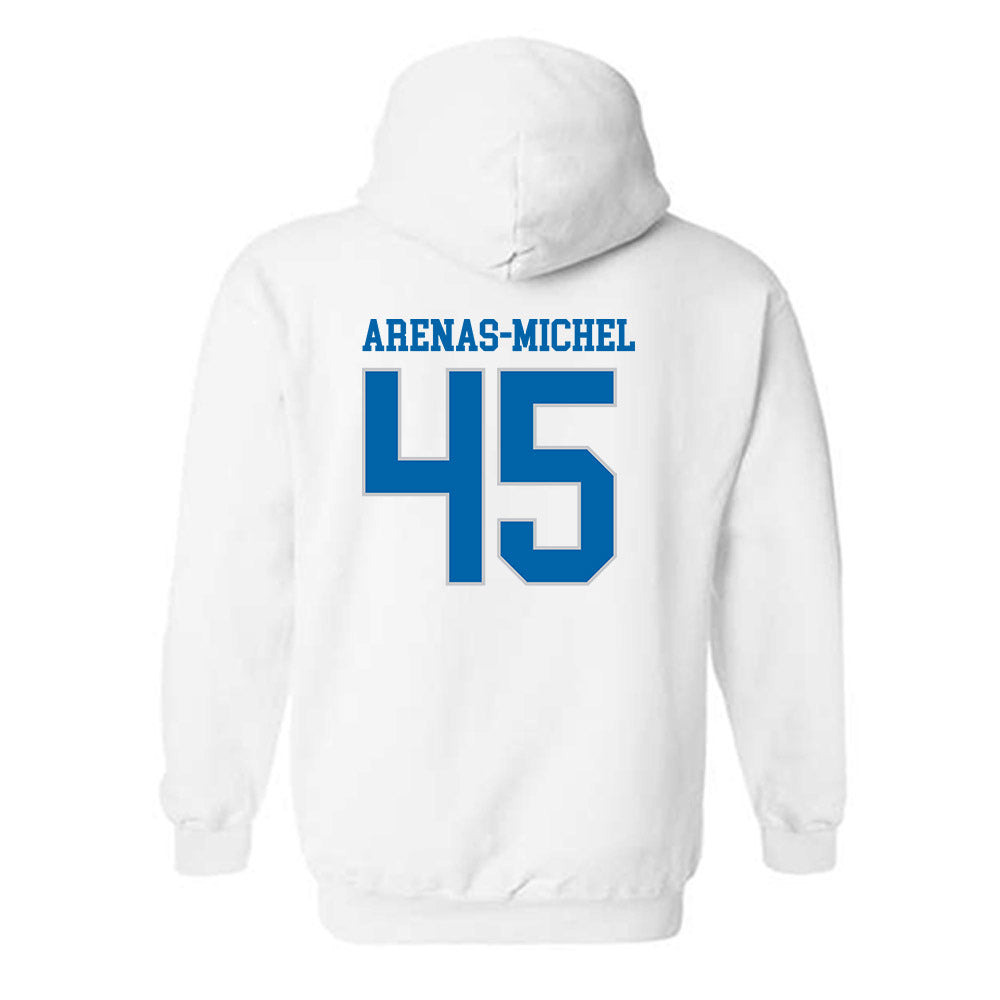 MTSU - NCAA Football : Jayden Arenas-Michel - Replica Shersey Hooded Sweatshirt-1