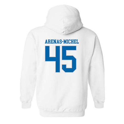 MTSU - NCAA Football : Jayden Arenas-Michel - Replica Shersey Hooded Sweatshirt-1