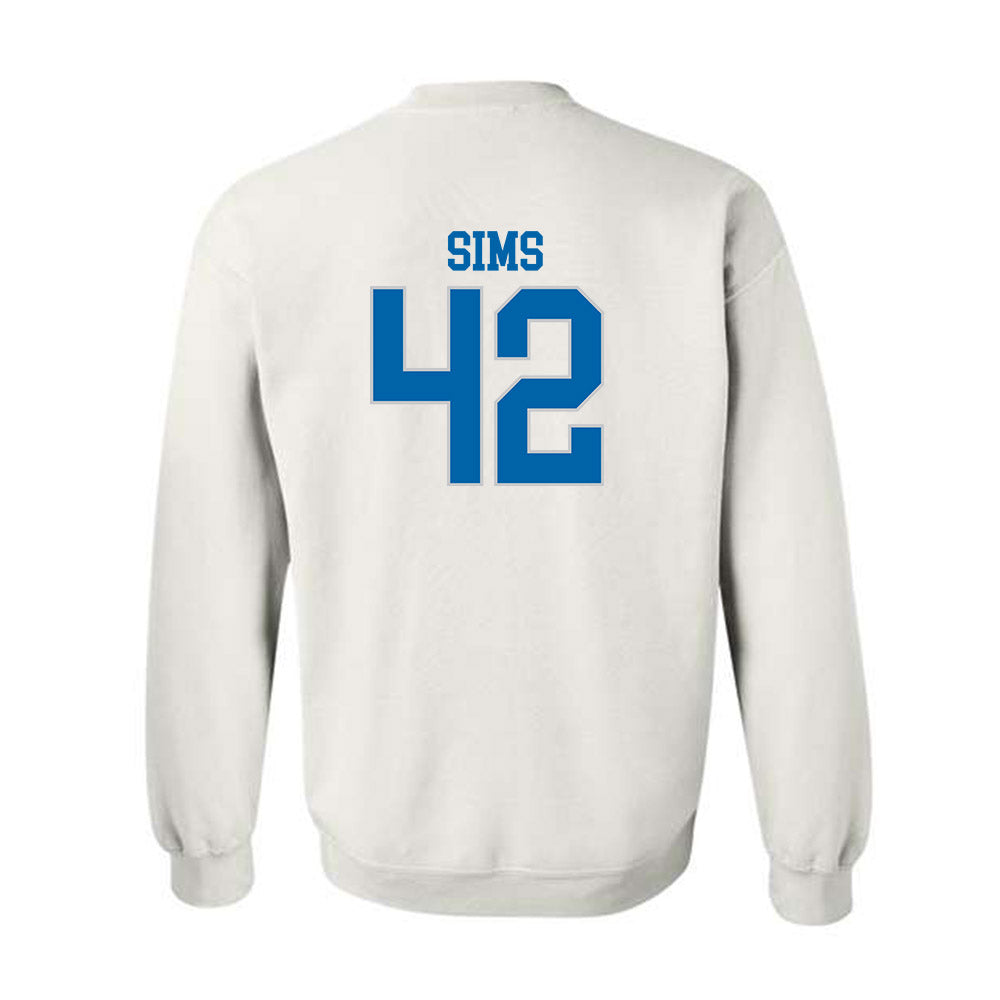 MTSU - NCAA Football : Lagarrius Sims - Replica Shersey Crewneck Sweatshirt-1