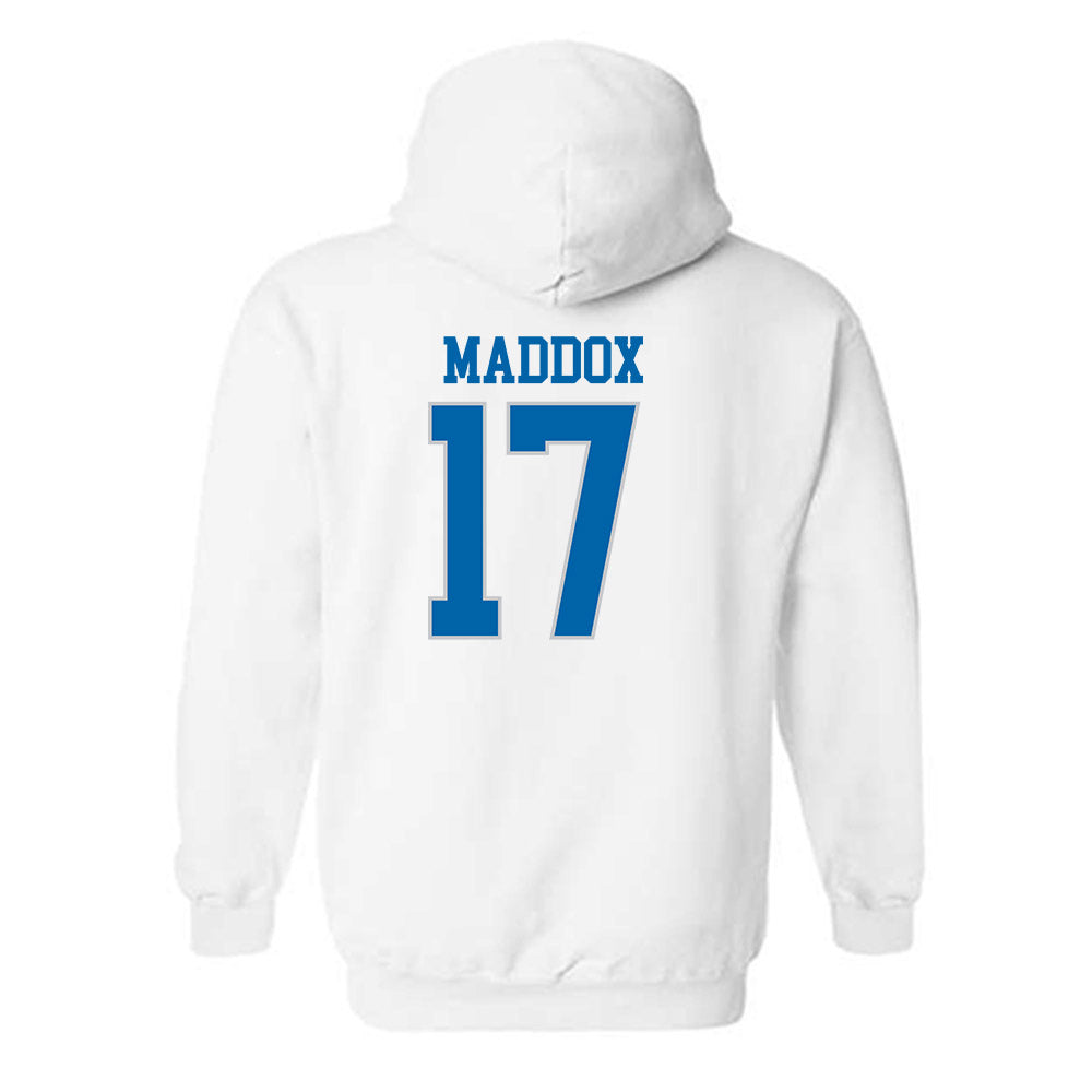 MTSU - NCAA Football : Bryson Maddox - Replica Shersey Hooded Sweatshirt-1