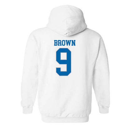 MTSU - NCAA Football : Terrence Brown - Replica Shersey Hooded Sweatshirt-1