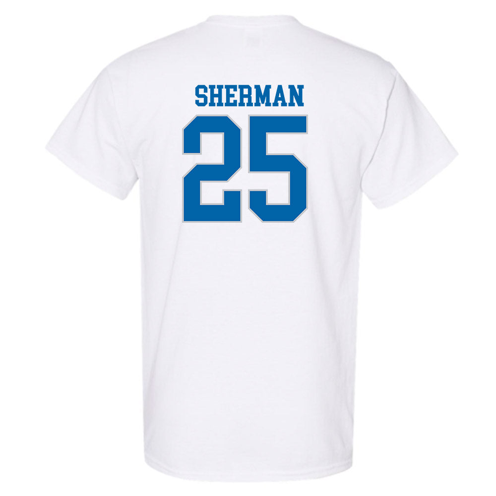 MTSU - NCAA Football : Ethan Sherman - Replica Shersey T-Shirt-1