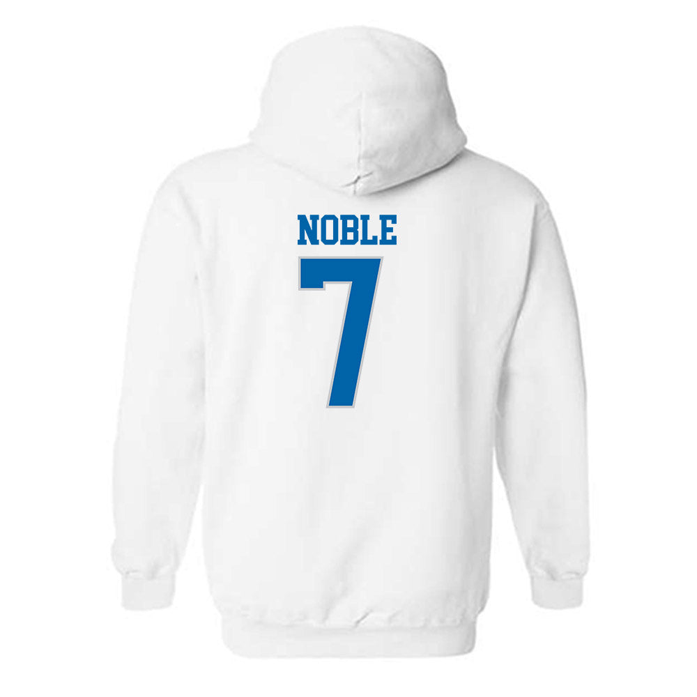MTSU - NCAA Football : Christofer Noble - Replica Shersey Hooded Sweatshirt-1
