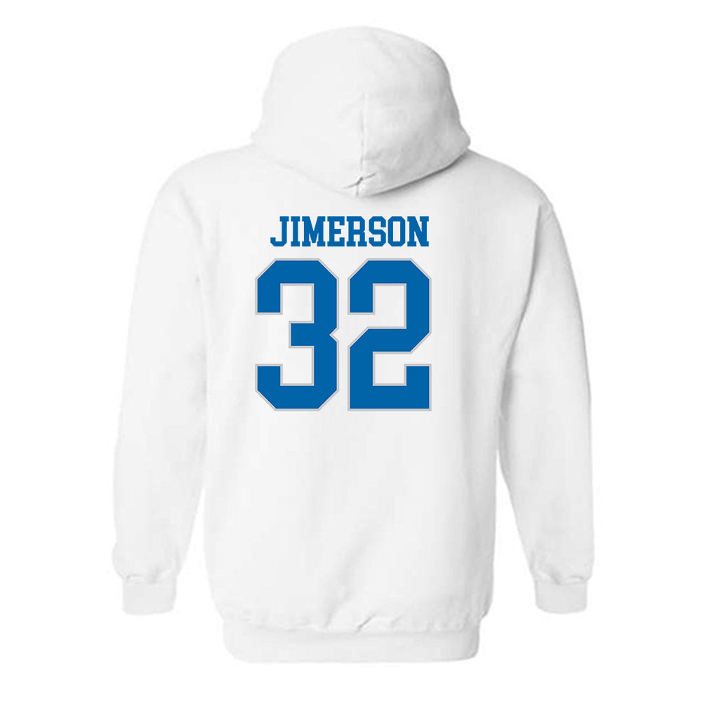 MTSU - NCAA Football : Jonas Jimerson - Replica Shersey Hooded Sweatshirt-1