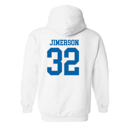 MTSU - NCAA Football : Jonas Jimerson - Replica Shersey Hooded Sweatshirt-1