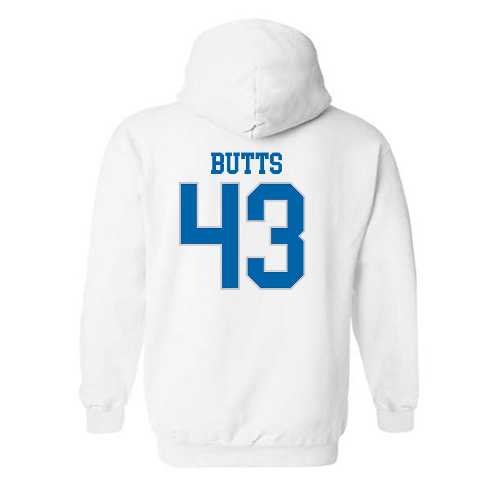 MTSU - NCAA Football : Aidan Butts - Replica Shersey Hooded Sweatshirt-1