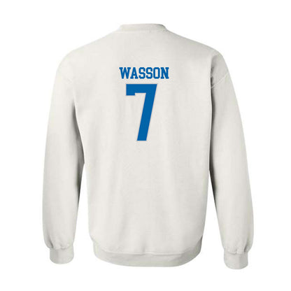 MTSU - NCAA Football : Hogan Wasson - Replica Shersey Crewneck Sweatshirt-1
