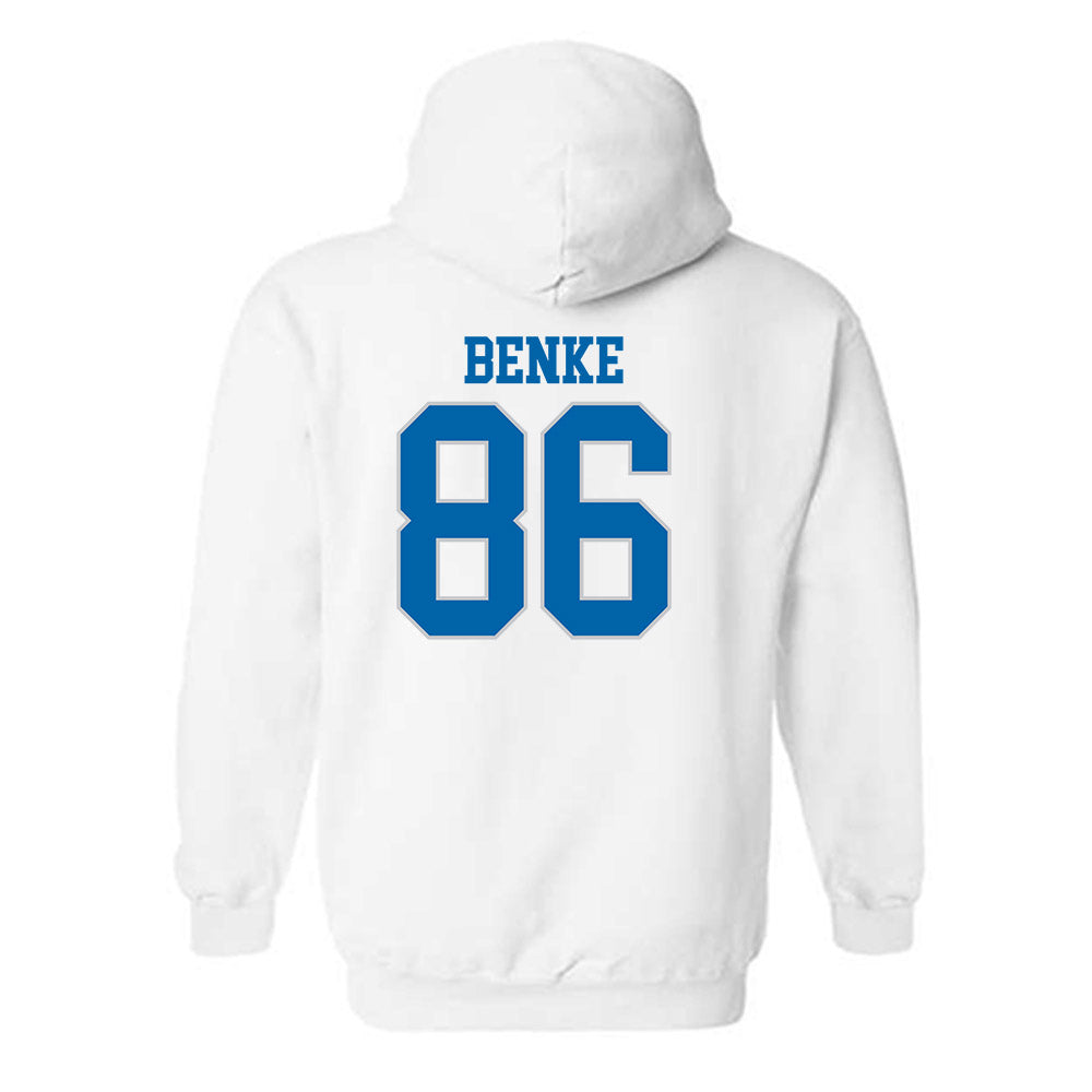 MTSU - NCAA Football : Brody Benke - Replica Shersey Hooded Sweatshirt-1