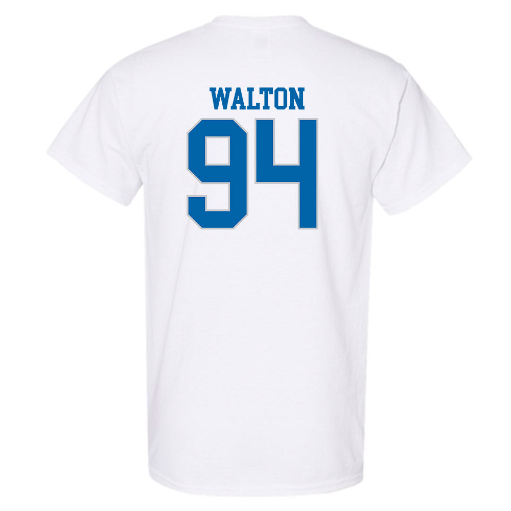 MTSU - NCAA Football : Jack Walton - Replica Shersey T-Shirt-1